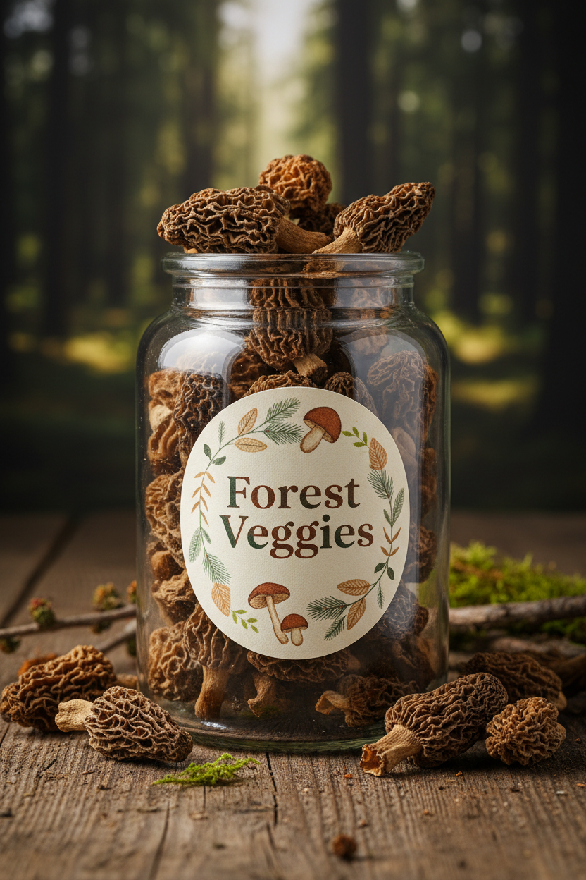Wild Forest Morel Mushrooms (guchi)